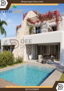 شاليه للبيع في قرية بيانكي – سيدي عبد الرحمن 135م